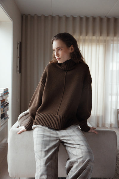 Moline High-Neck Pullover