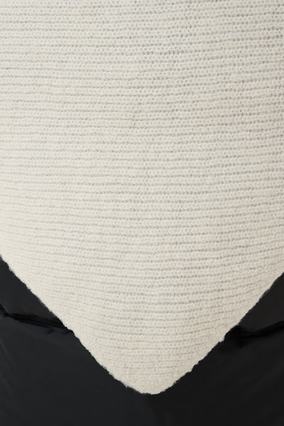 Alullu Saint Tropez Scarf - Ice Melange / White