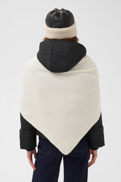 Alullu Saint Tropez Scarf - Ice Melange / White