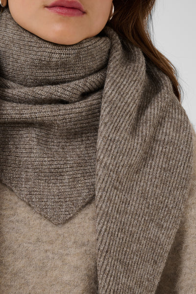 Alullu Saint Tropez Scarf - Iron Melange / Brown
