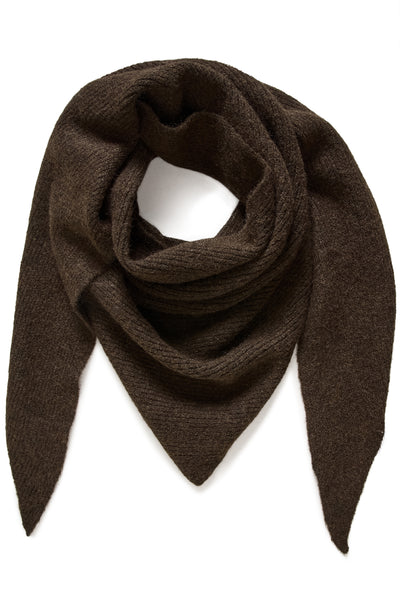Alullu Saint Tropez Scarf - Chocolate Brown Melange