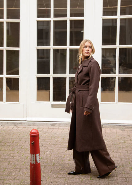 ShayMD coat - Dark Coffee