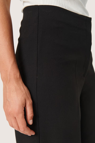 SLCorinne Wide Trousers Black