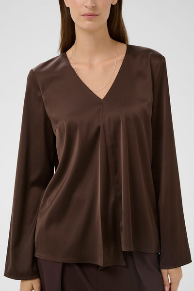 LAKEIW BLOUSE : Coffee Bean