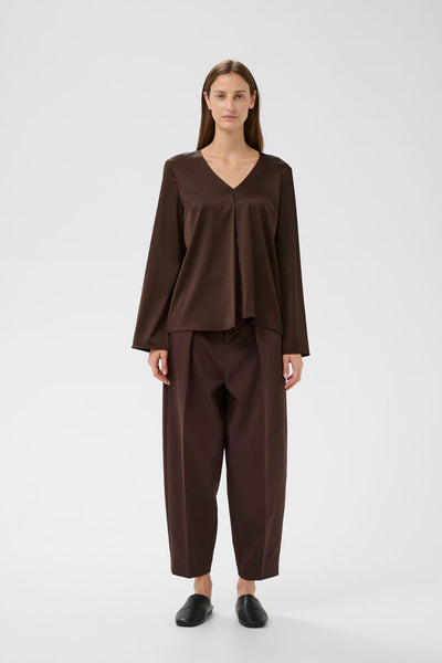 LAKEIW BLOUSE : Coffee Bean