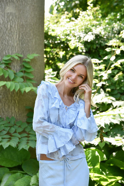 Floretta blouse AV6090 - Light Blue