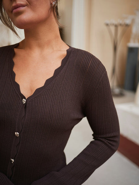 Clara Stitch Knit Blouse