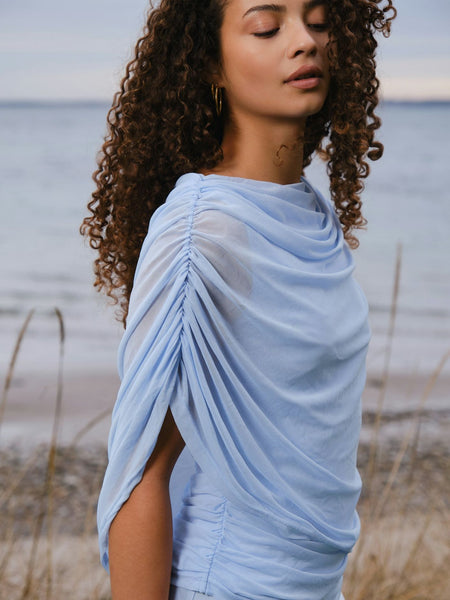 Cottuna Drapy Mesh Top