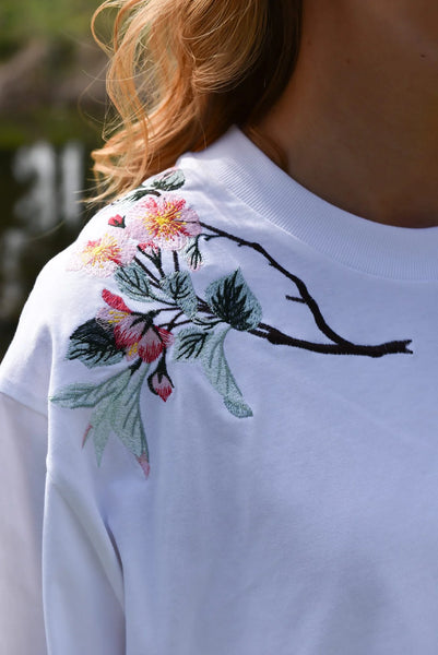 Best Flower Tee AV7053 - White