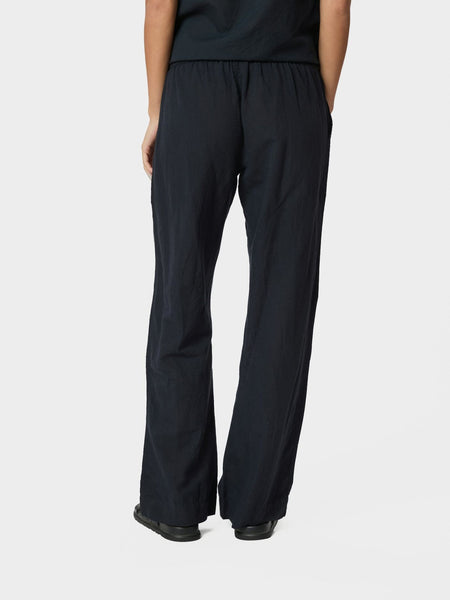 Neo Noir Sonar Linen hörbuxur  navy