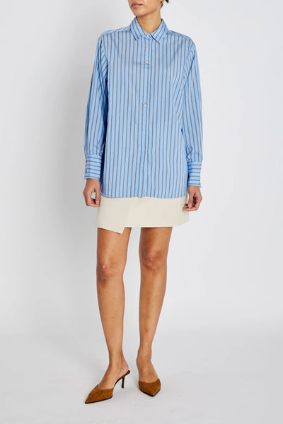 ArengaBBYina shirt - Sky Blue stripe