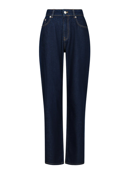Simona D Pants Dark Blue