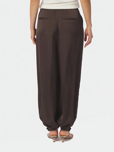 Fayla drapy satin balloon pants