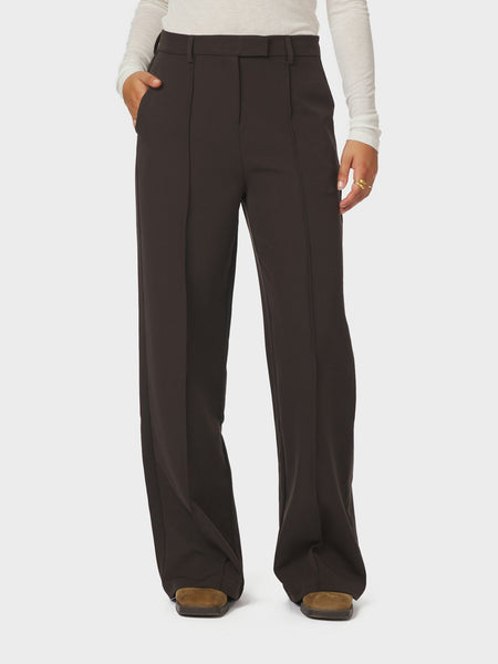SURY SUIT PANTS DARK BROWN