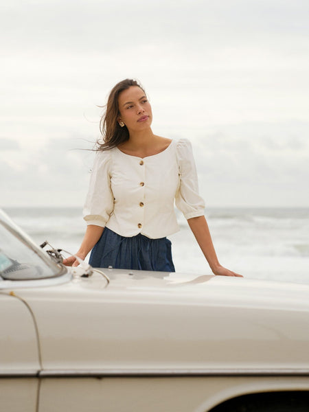 Jeannie Twill Blouse