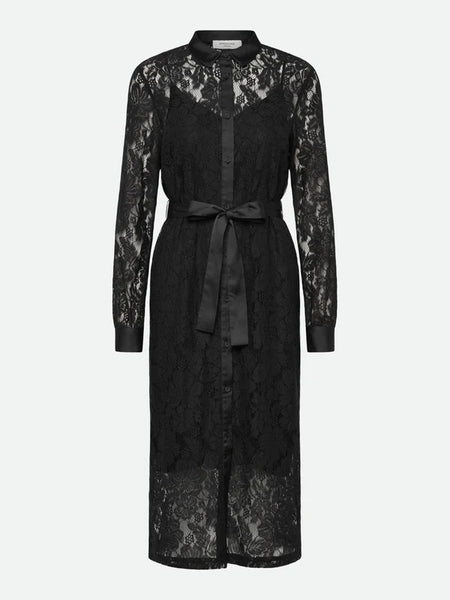 Alice Lace Long sleeve Shirt Dress
