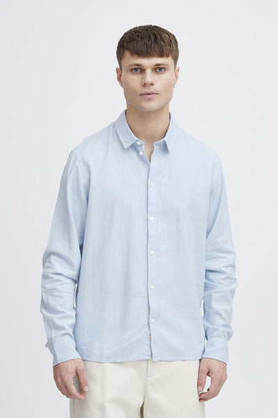 SDENEA ALLAN SHIRT  - CHAMBRAY BLUE