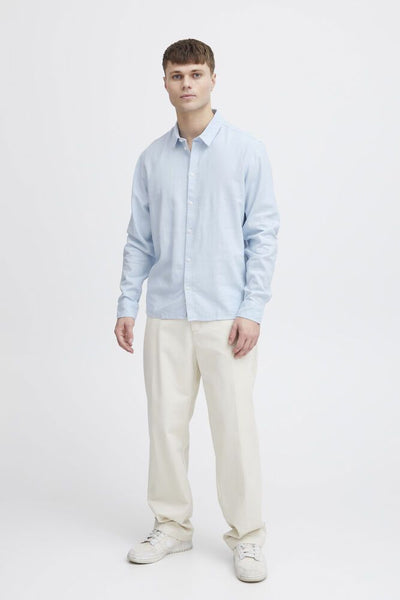 SDENEA ALLAN SHIRT  - CHAMBRAY BLUE