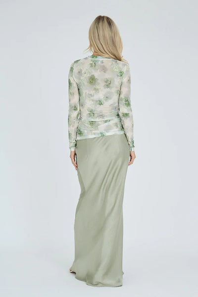 Silke blouse AV8045 - Dusty green