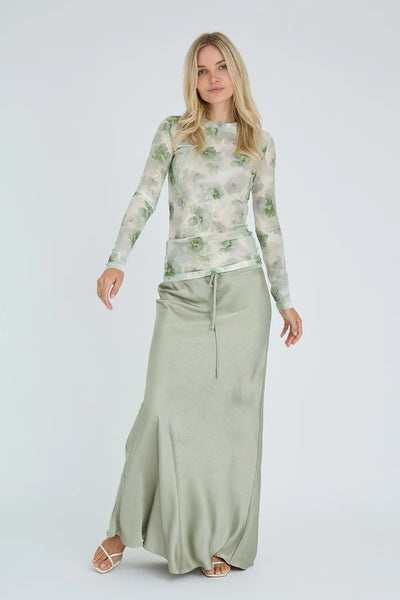 Silke blouse AV8045 - Dusty green