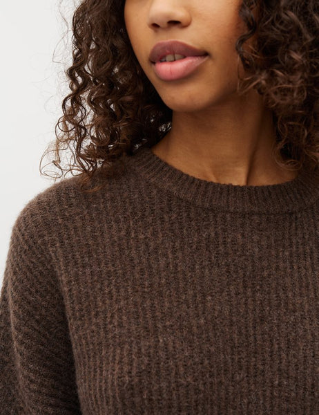 Gillian Shyla Knit Pullover - Brown