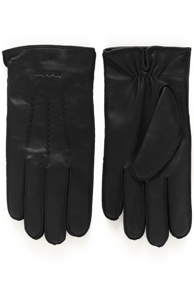 MAtrewy Leather Gloves Black
