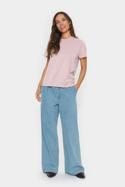 Haga Saint Tropez T-shirt - chalk pink