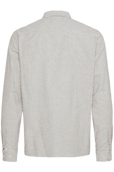 SOLID VAL SHIRT  Slate Black - Brown