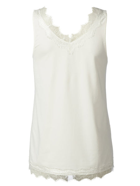 ROSEMUNDE TOP WITH SIMPLE LACE