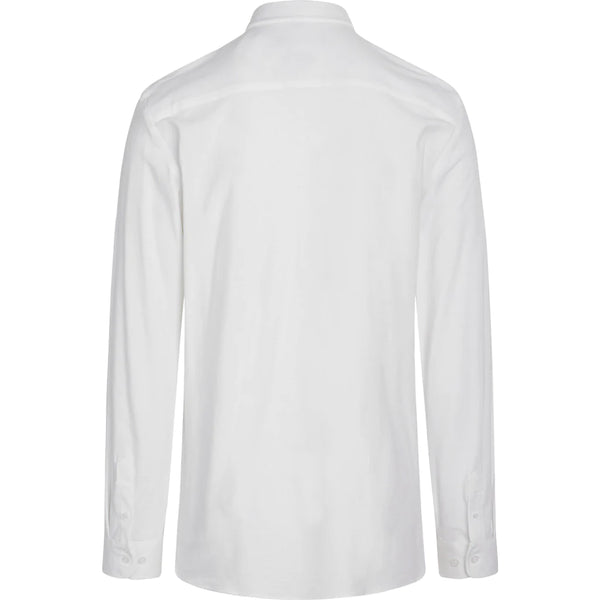 Pique Norman shirt - Optical white